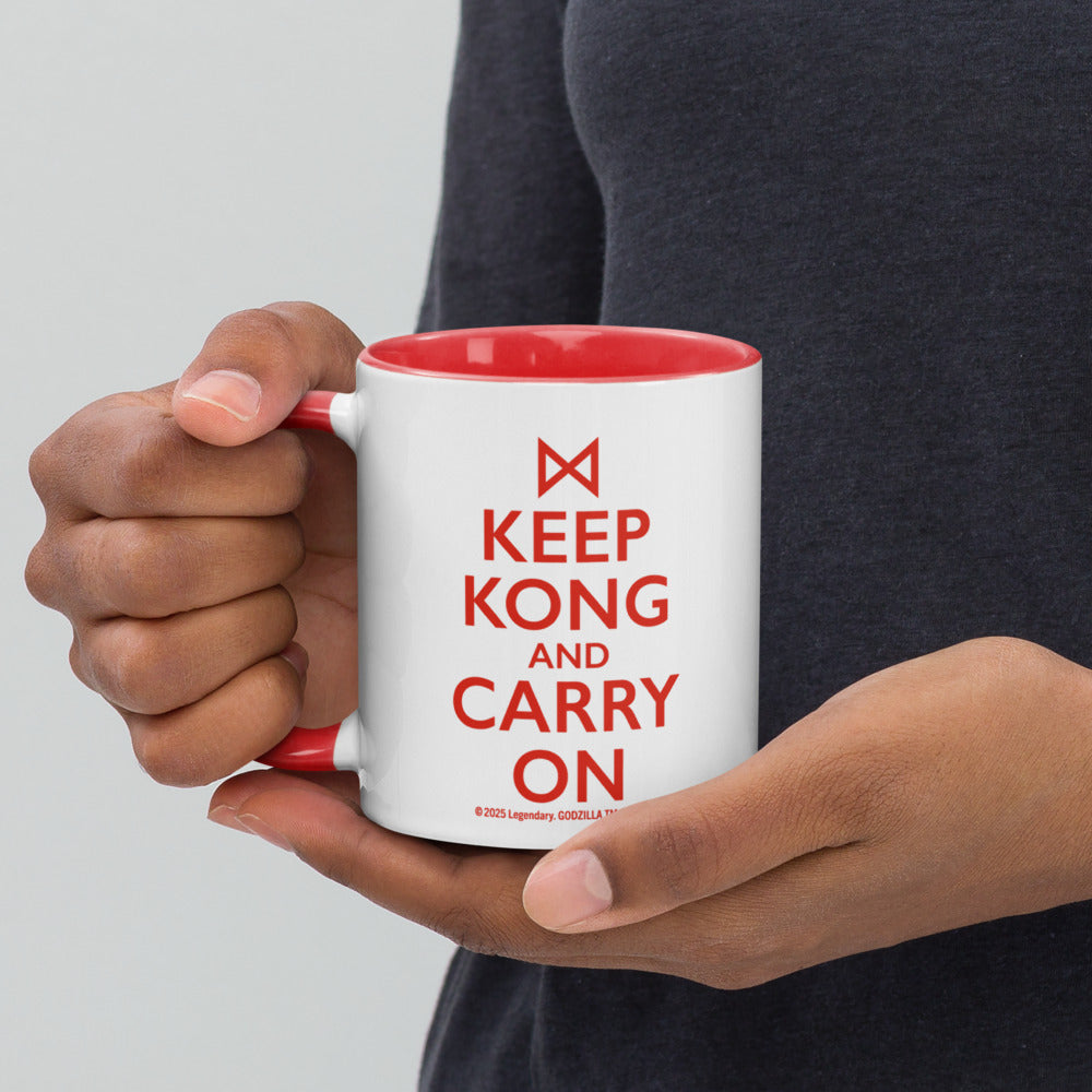 Godzilla x Kong: Keep Kong and Carry On Two-Tone Mug