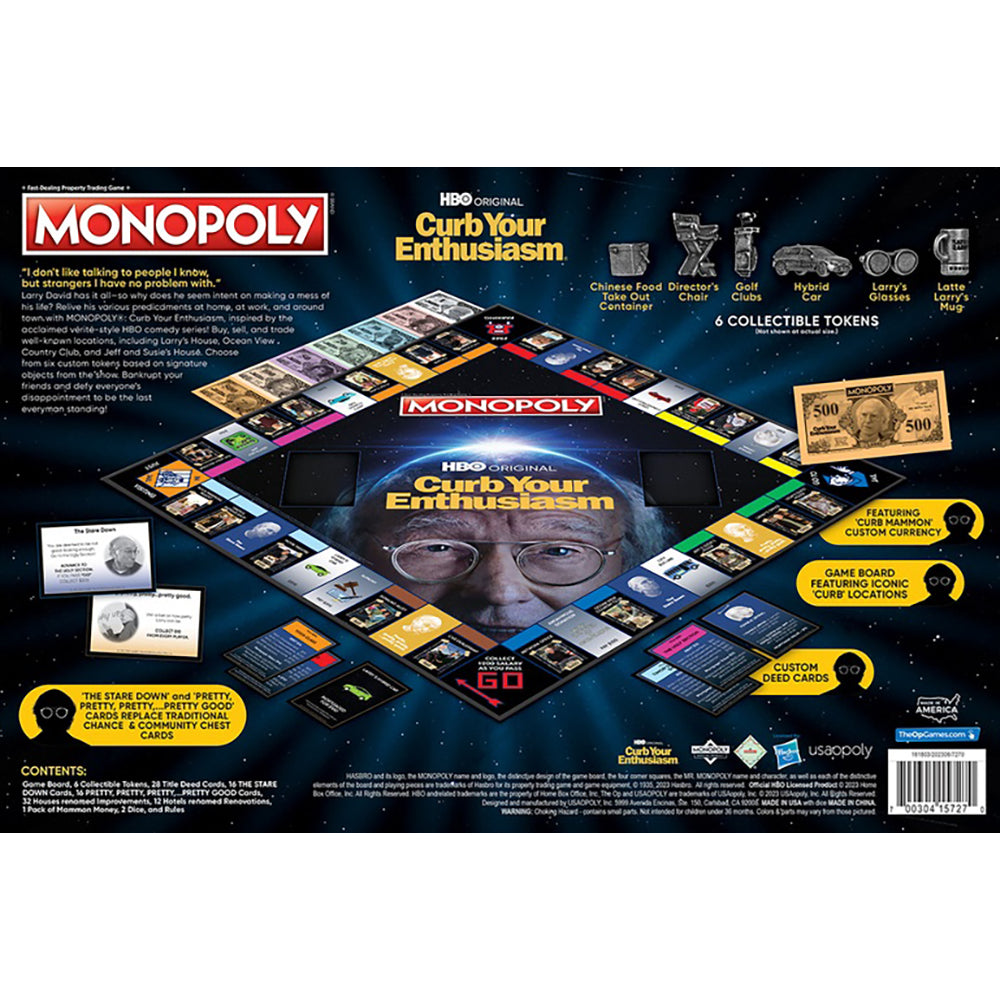 Curb Your Enthusiasm Monopoly Game