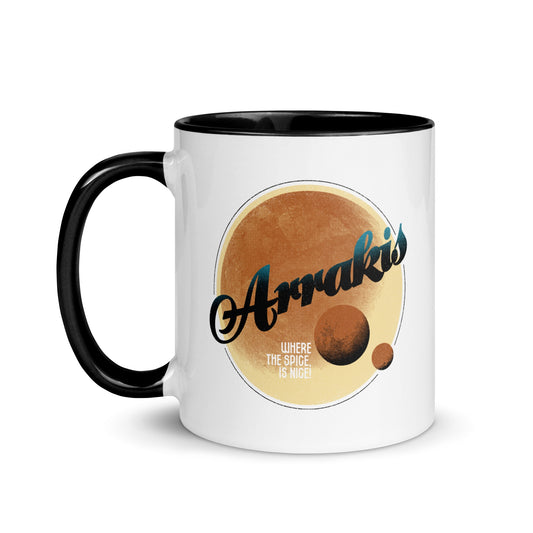 Dune Arrakis Where The Spice is Nice Two-Tone Mug