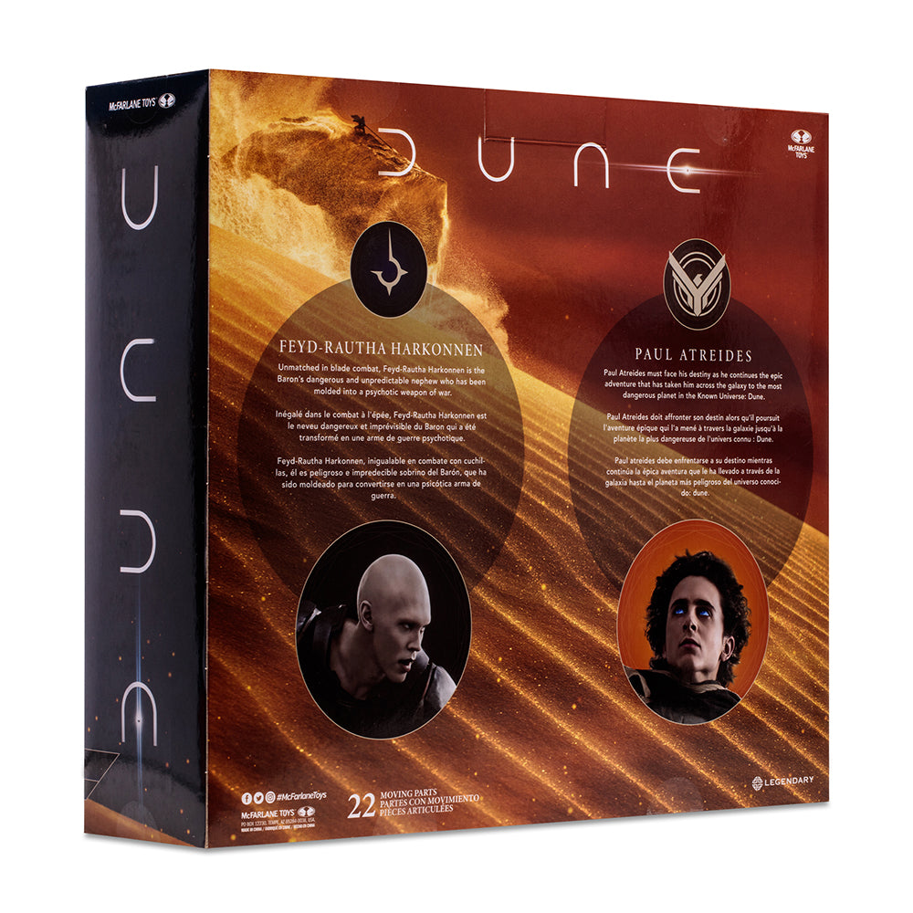 Dune Paul Atreides and Feyd-Rautha Harkonnen Battle 2pk