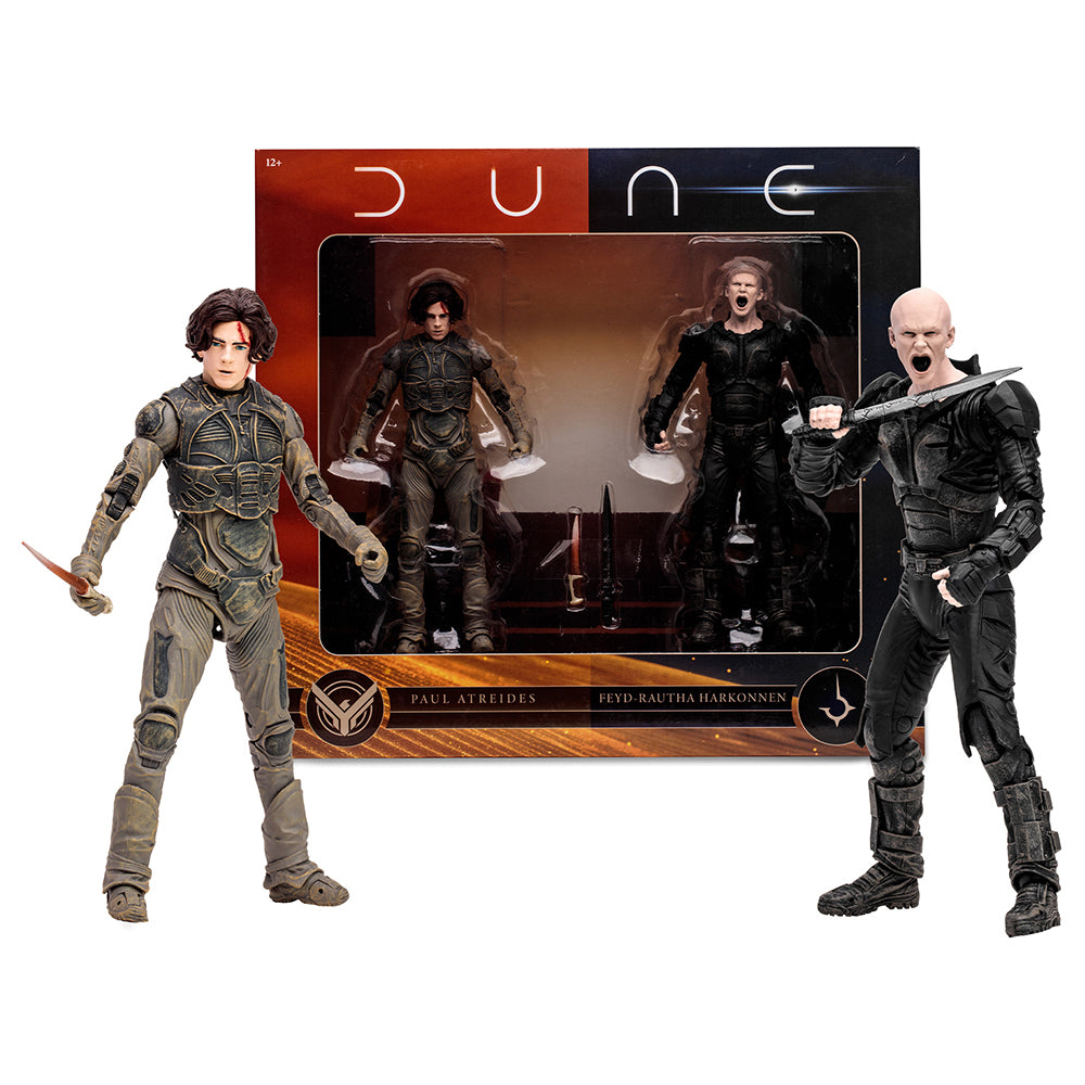 Dune Paul Atreides and Feyd-Rautha Harkonnen Battle 2pk