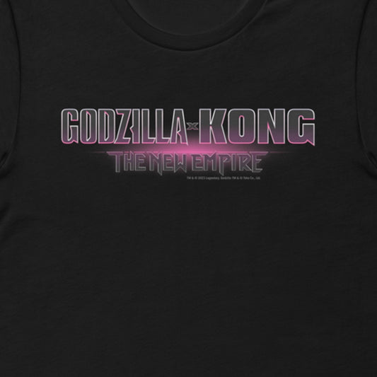 Monsterverse Godzilla x Kong: The New Empire Logo Adult T-Shirt