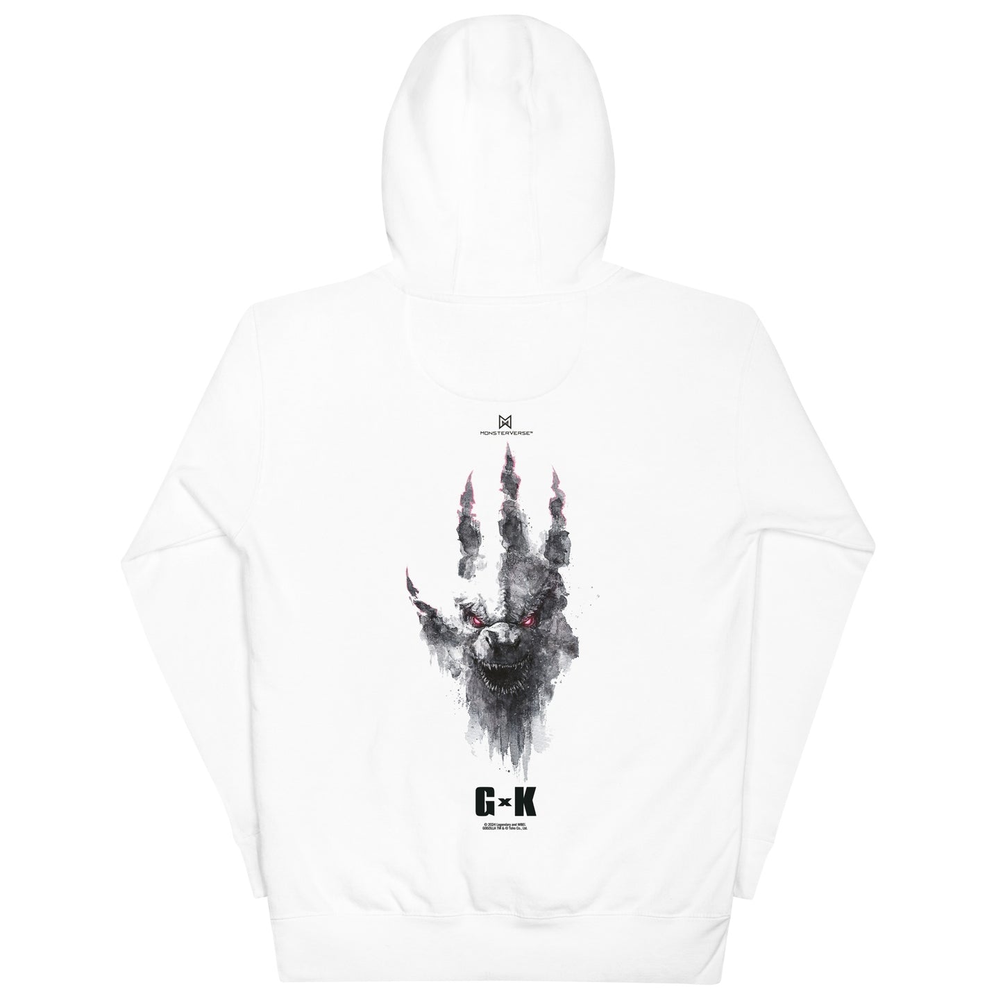 Monsterverse Godzilla x Kong: The New Empire Godzilla Unite Adult Hoodie