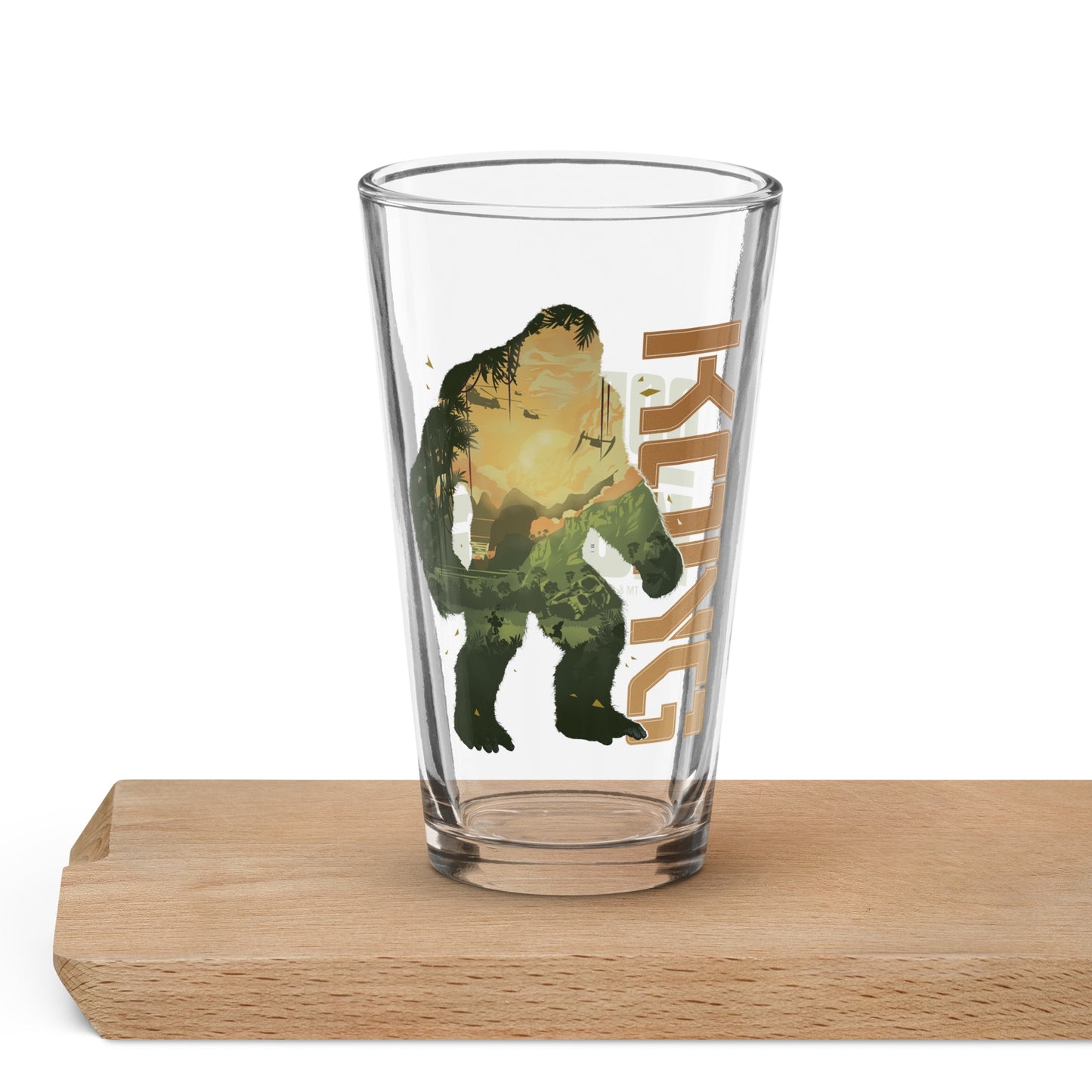 Monsterverse Kong Jungle Pint Glass