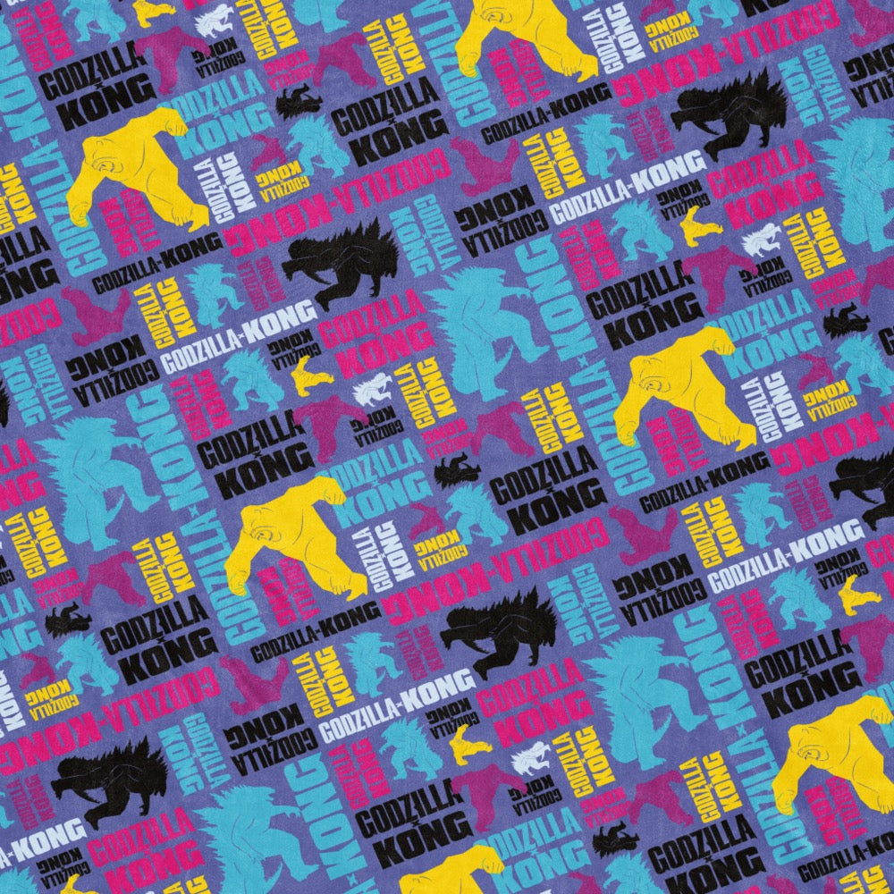 Monsterverse Godzilla x Kong: Sherpa Blanket