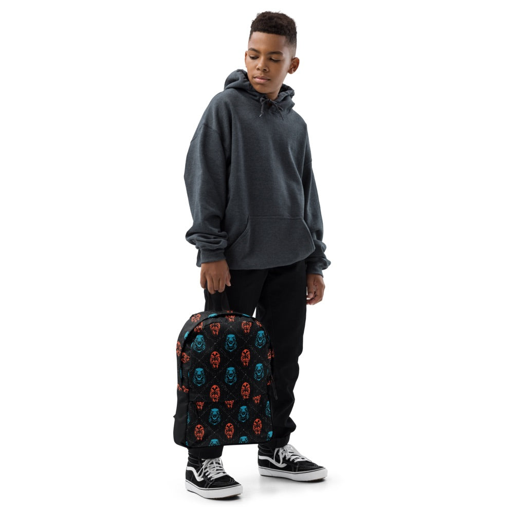 Godzilla vs. Kong Pattern Premium Backpack