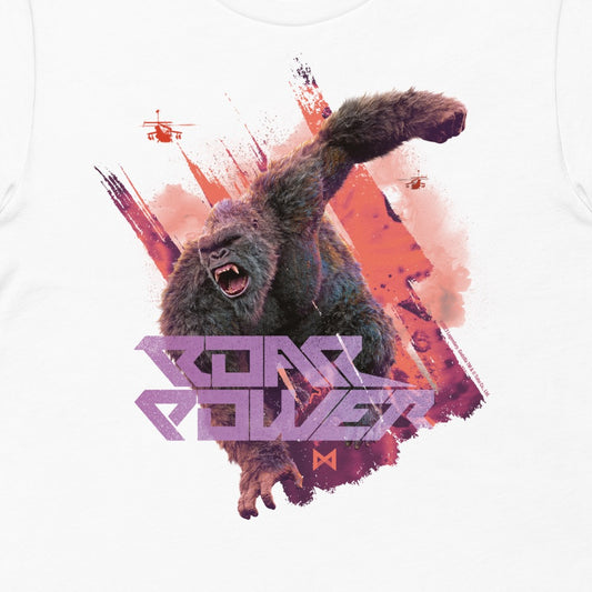 Monsterverse Godzilla x Kong: The New Empire Roar Power Adult T-Shirt