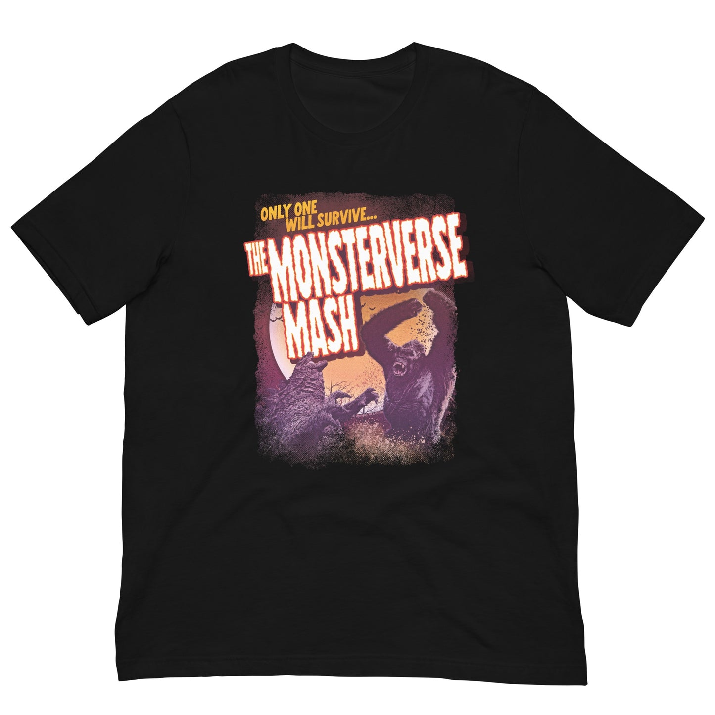 Monsterverse The Monsterverse Mash Adult T-Shirt