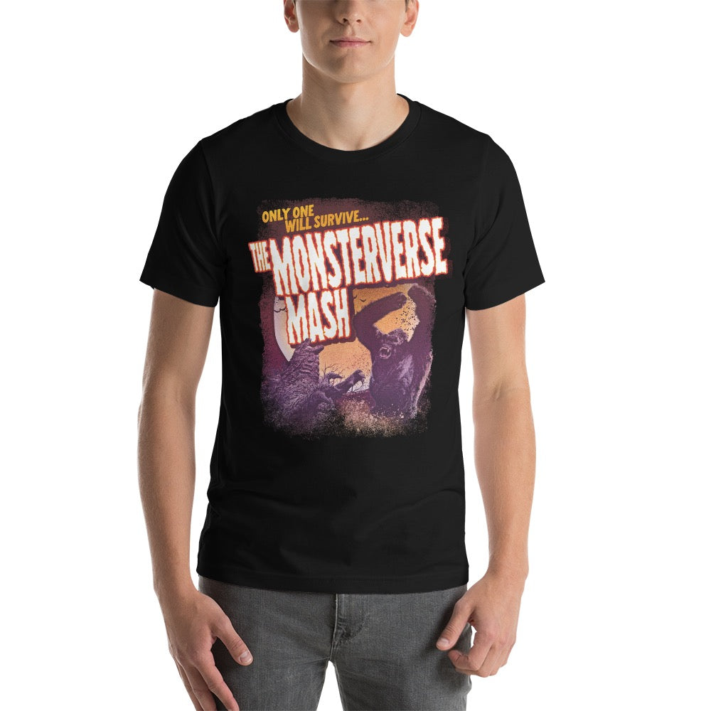 Monsterverse The Monsterverse Mash Adult T-Shirt