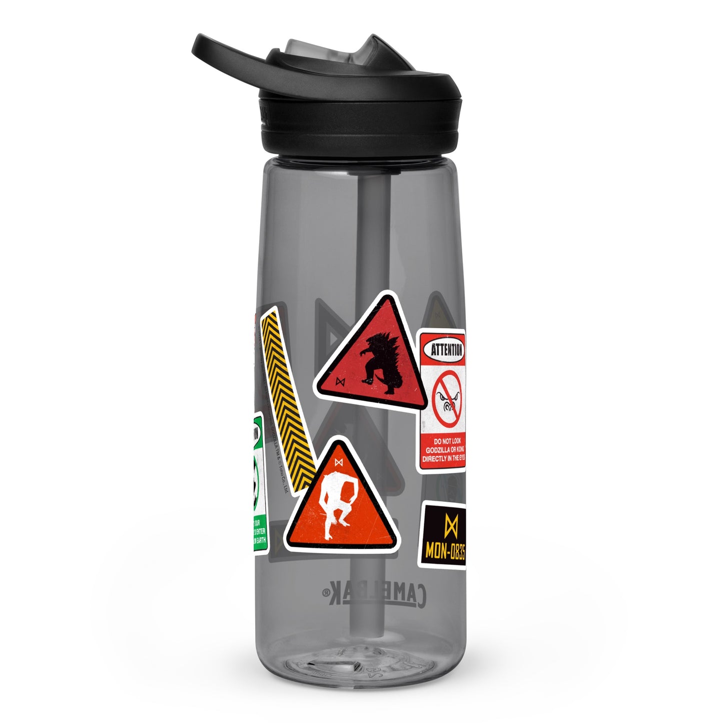 Godzilla x Kong Warning Signs Camelbak Water Bottle