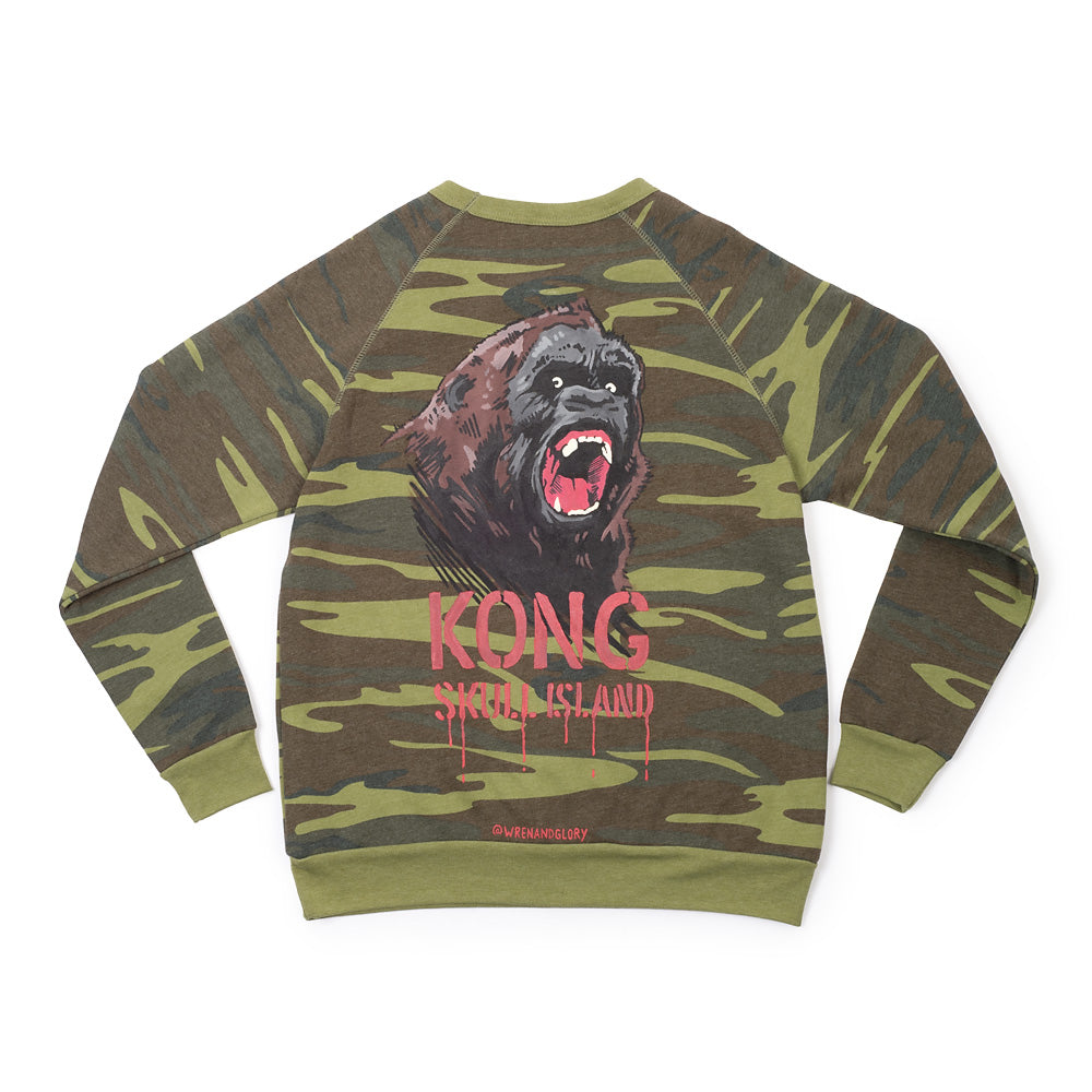 Monsterverse Kong Hand-Painted Adult Sweatshirt