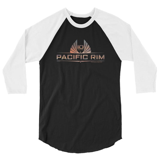 Pacific Rim 10th Anniversary Logo ¾ Sleeve Raglan T-Shirt