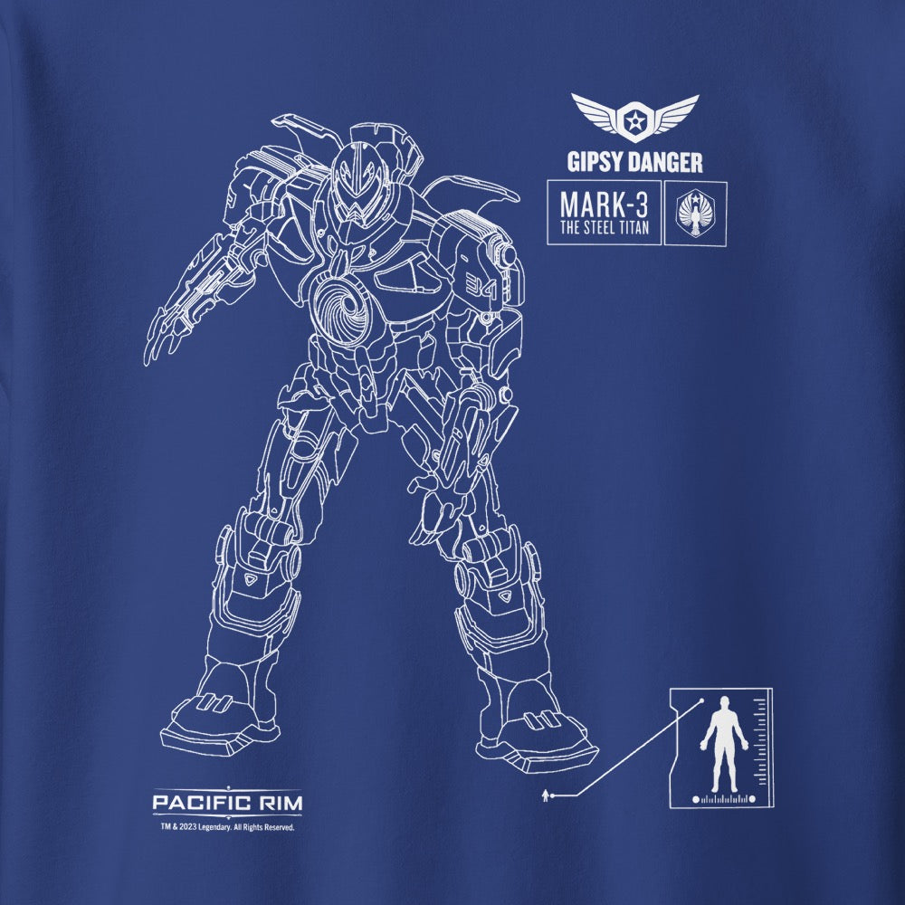 Pacific Rim Gipsy Danger Adult Sweatshirt