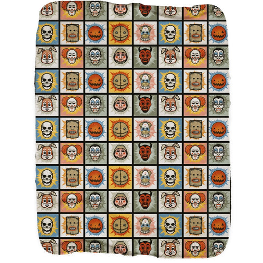 Trick 'r Treat Characters Sherpa Blanket