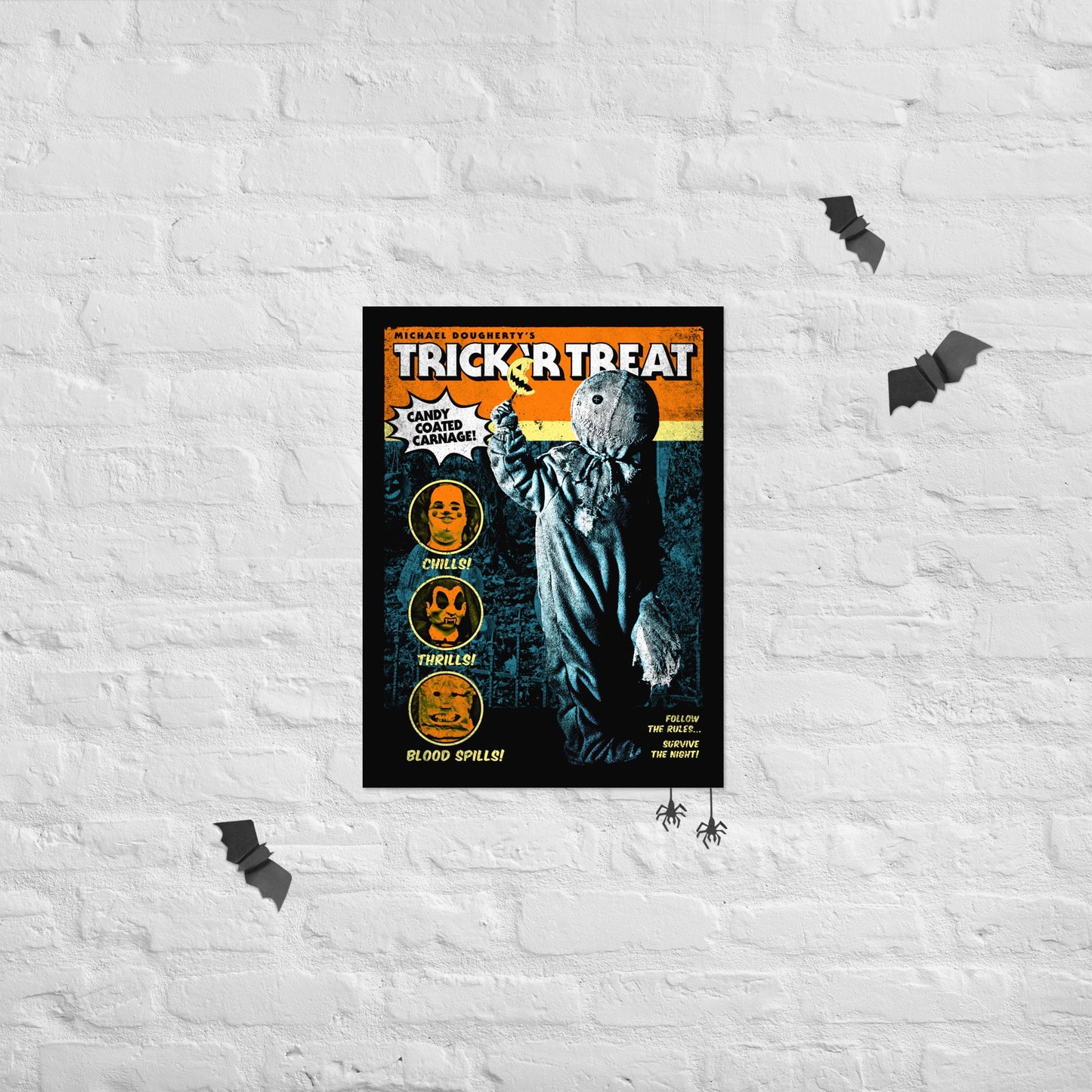 Trick 'r Treat Candy Coated Carnage! Matte Poster