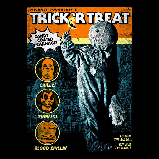 Trick 'r Treat Candy Coated Carnage! Matte Poster