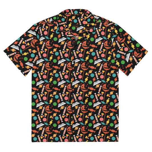 Trick 'r Treat Candy Razor Blades Button Down