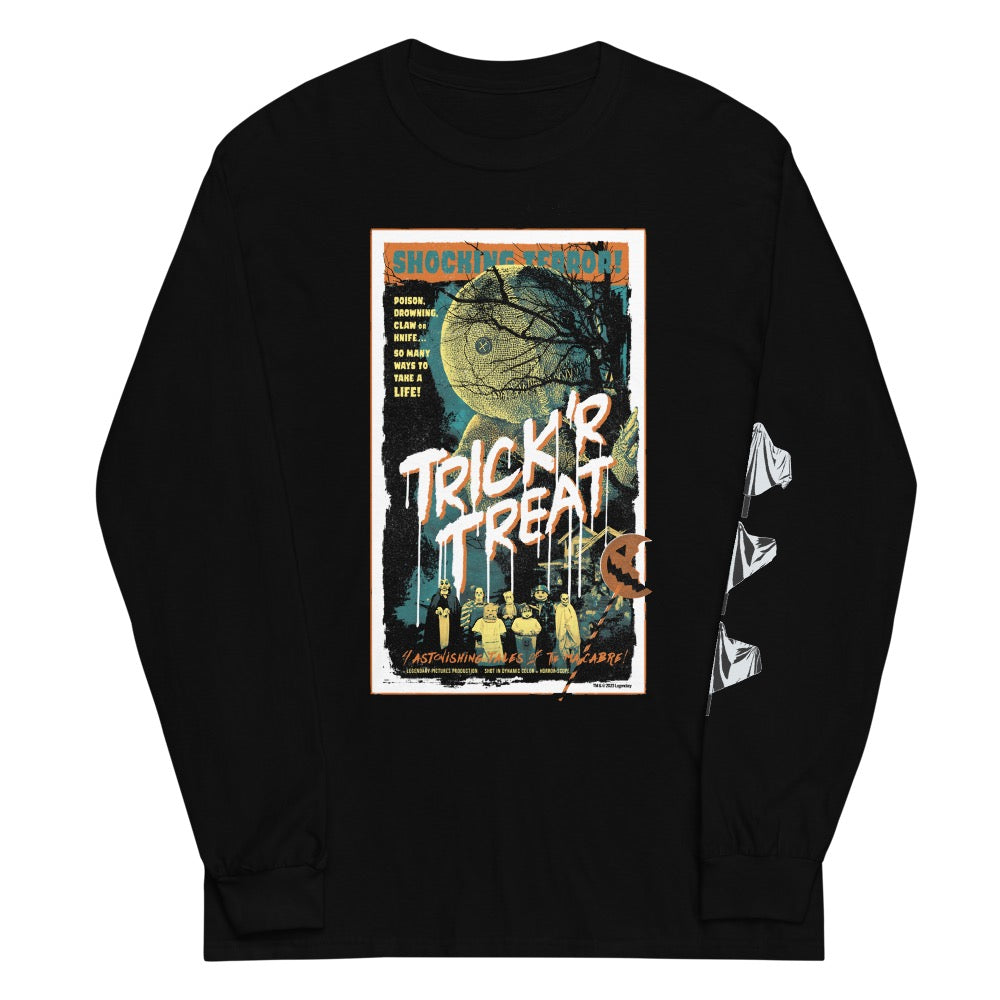 Trick 'r Treat Shocking Terror Adult Long Sleeve T-Shirt