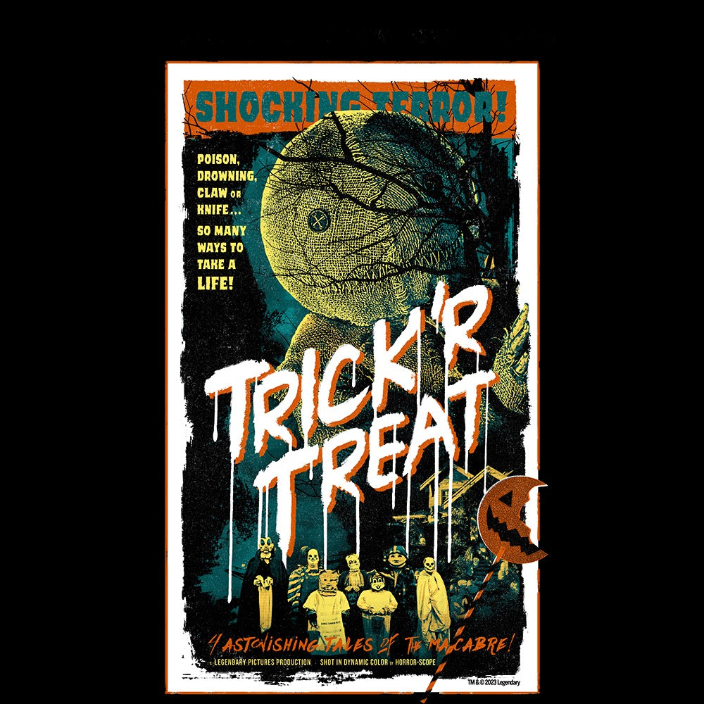 Trick 'r Treat Shocking Terror Adult Long Sleeve T-Shirt