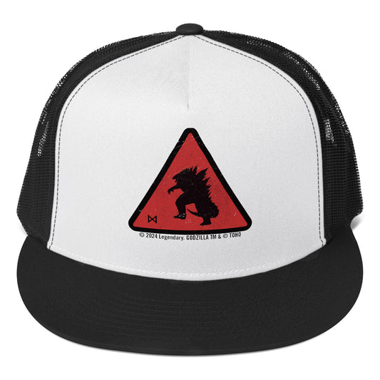 Godzilla x Kong Caution: Godzilla Trucker Hat