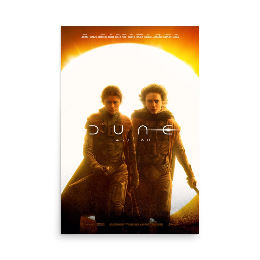 Dune: Part Two Premium Luster Poster
