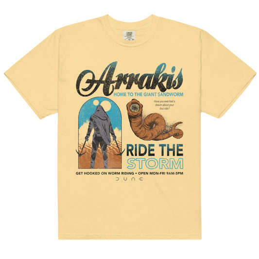 Dune Arrakis Ride the Storm Comfort Colors T-shirt