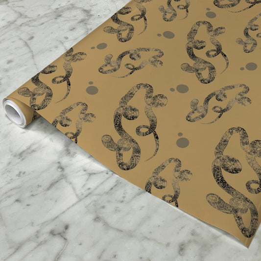 Dune Sandworm Satin Gift Wrap-2