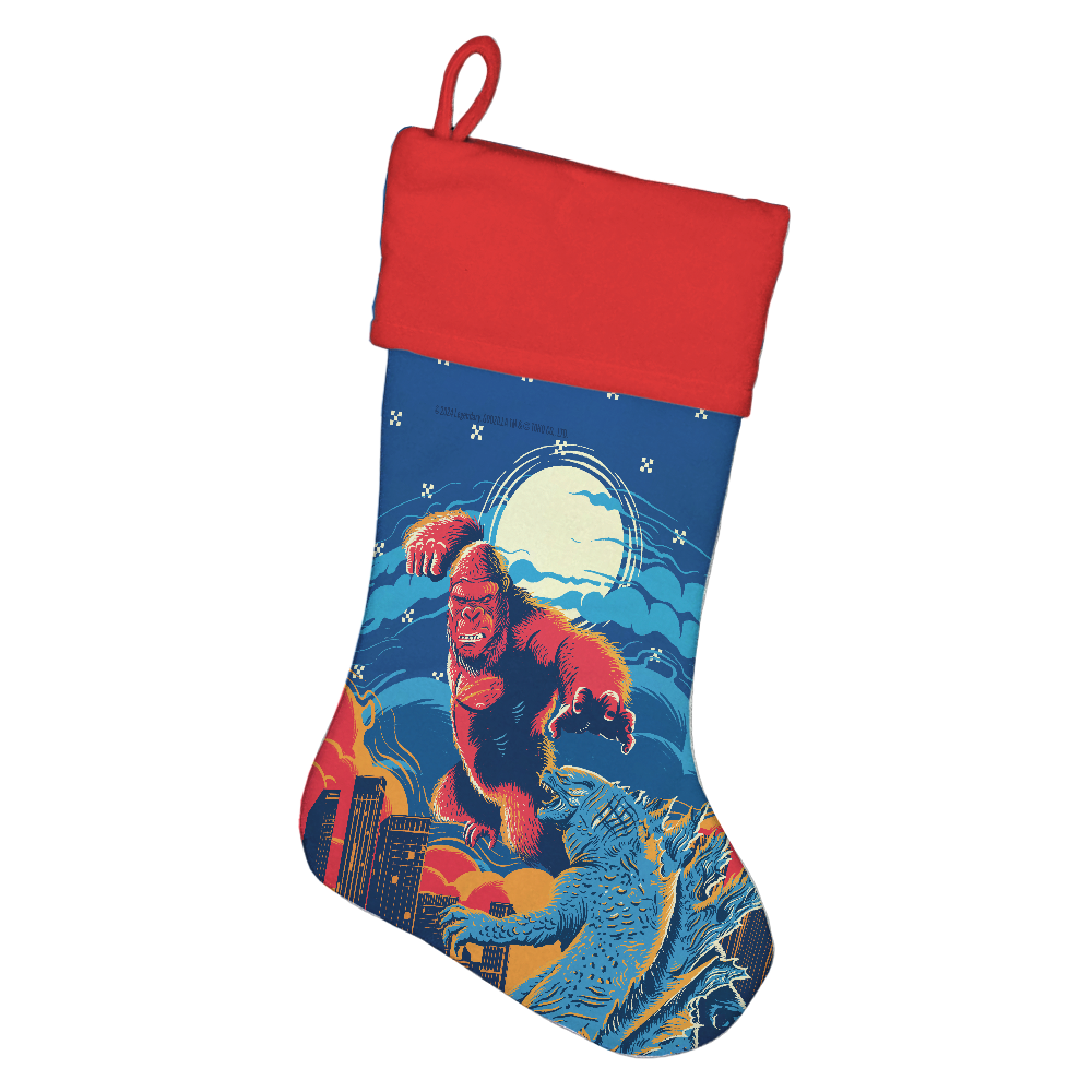 Godzilla vs. Kong Holiday Stocking