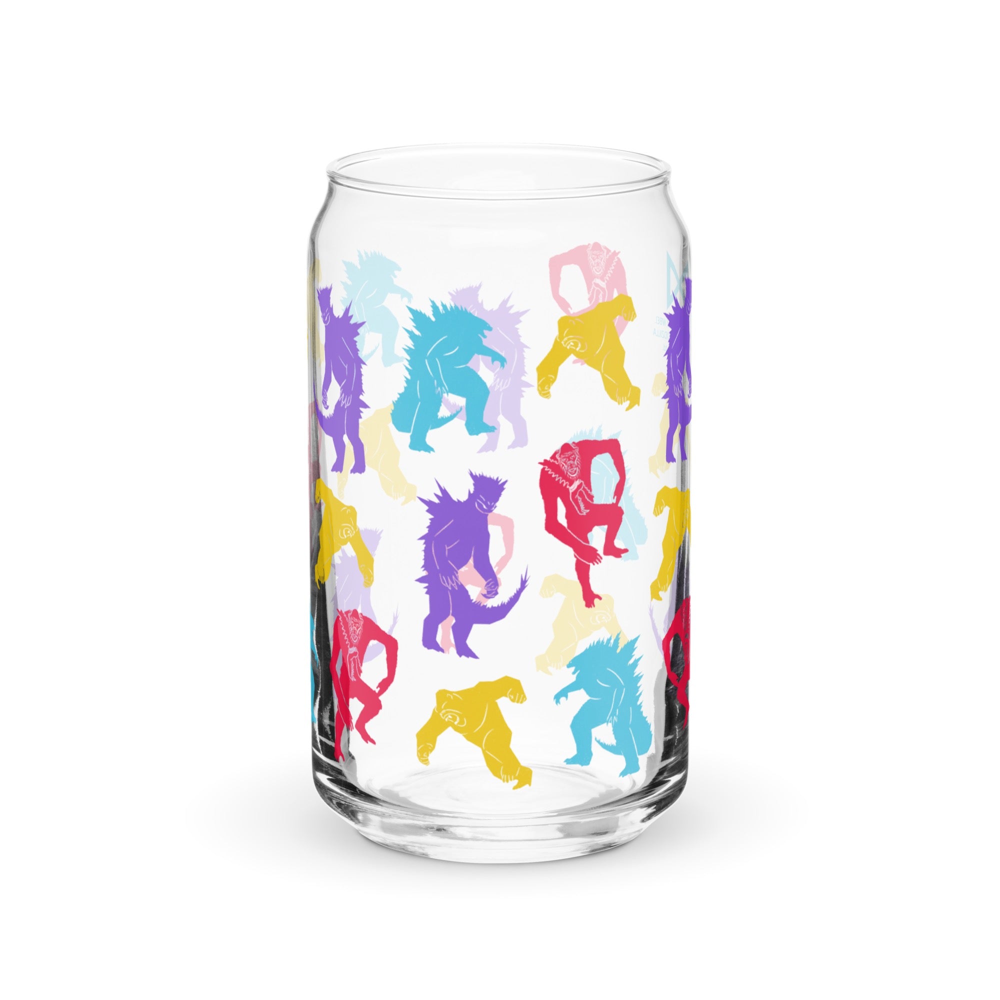 The New Empire Monster Pattern Can-Shaped Glass