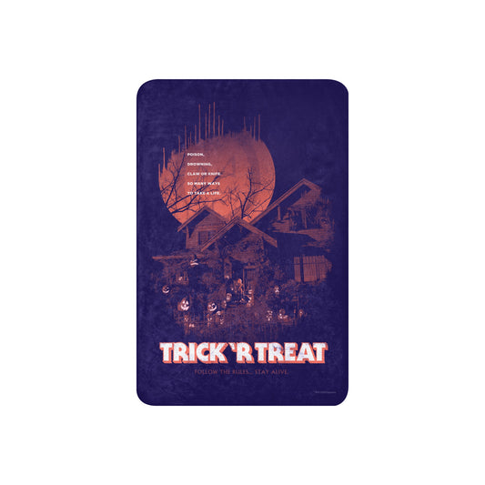 Trick 'r Treat Stay Alive Sherpa Blanket-3