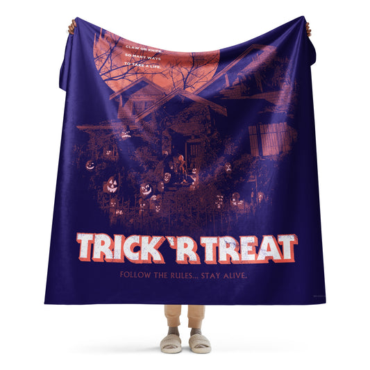 Trick 'r Treat Stay Alive Sherpa Blanket-2