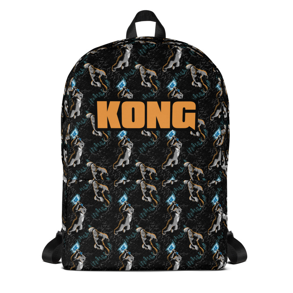 Kong Backpack Godzilla vs. Kong Kong Pattern Premium Backpack