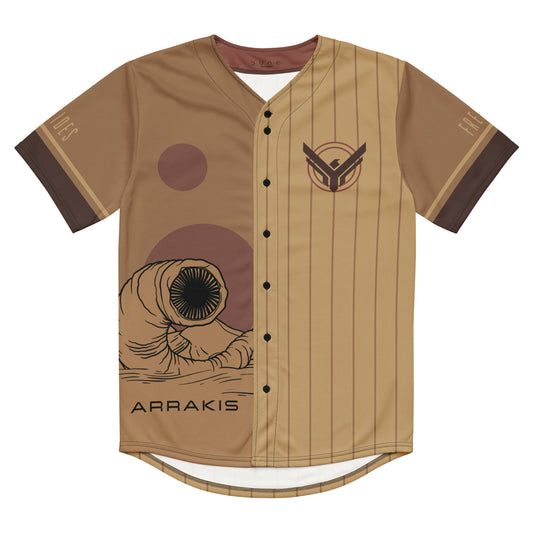 Dune Arrakis Personalized Baseball Jersey