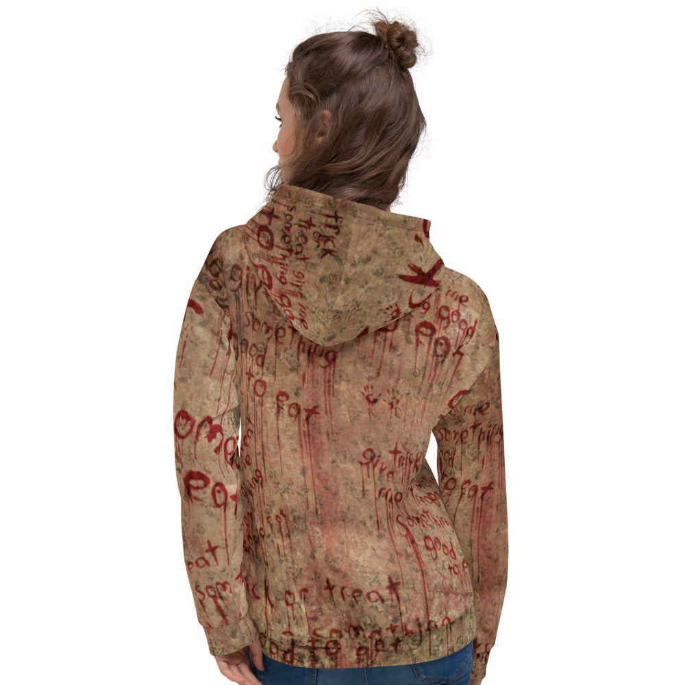 Trick 'r Treat Bloody Wallpaper Hoodie