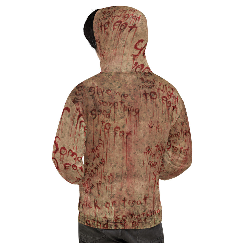 Trick 'r Treat Bloody Wallpaper Hoodie