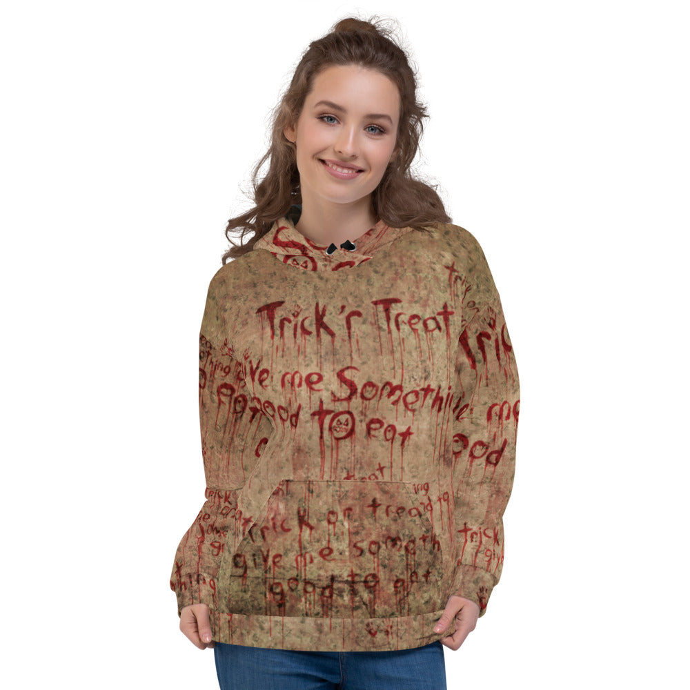 Trick 'r Treat Bloody Wallpaper Hoodie