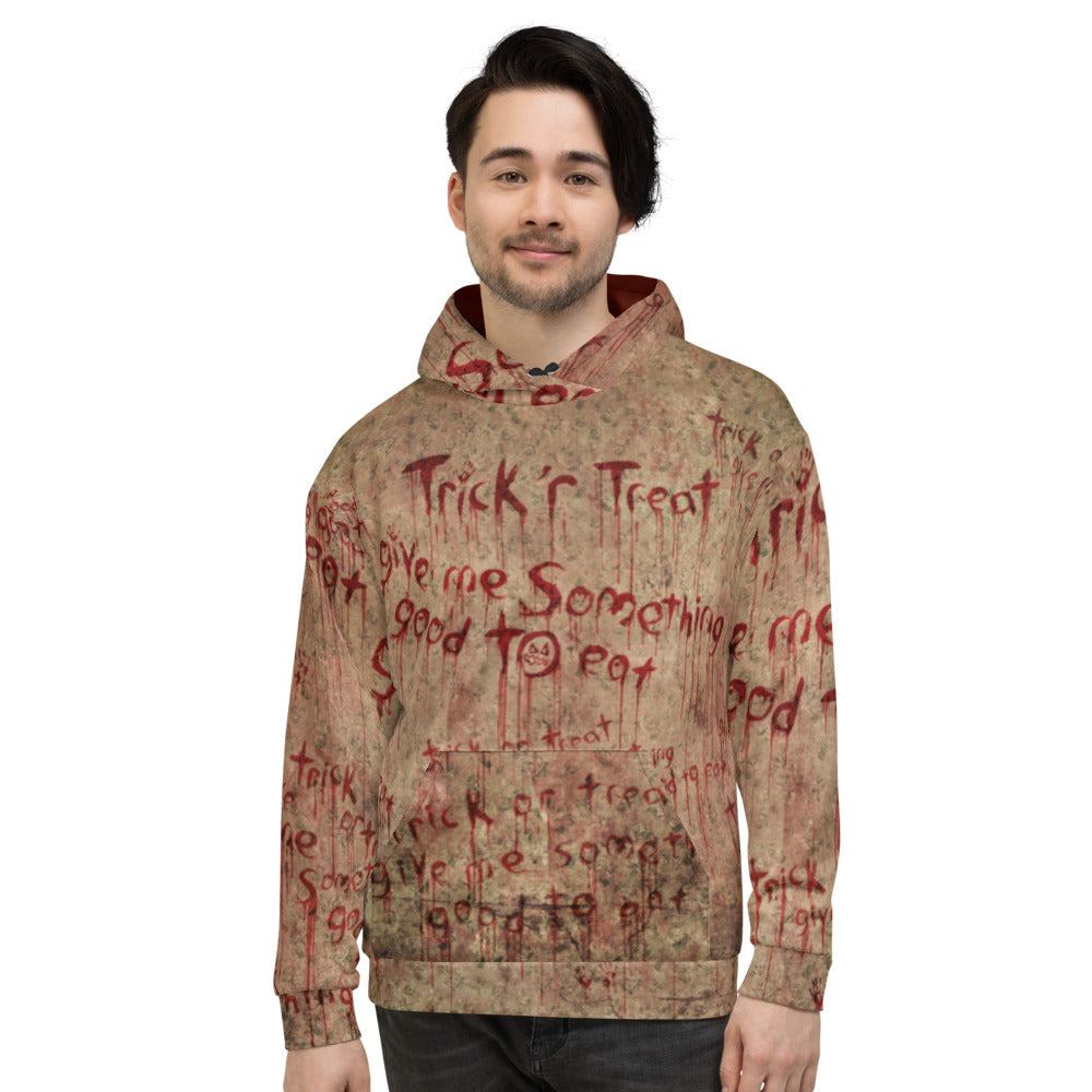 Trick 'r Treat Bloody Wallpaper Hoodie