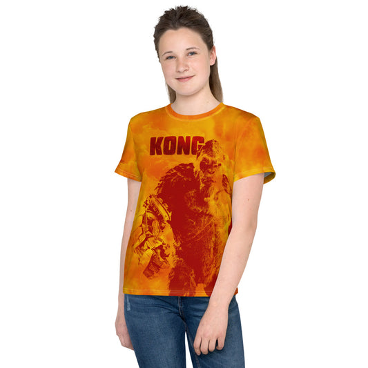 Godzilla x Kong Kong Fire Youth T-Shirt-4