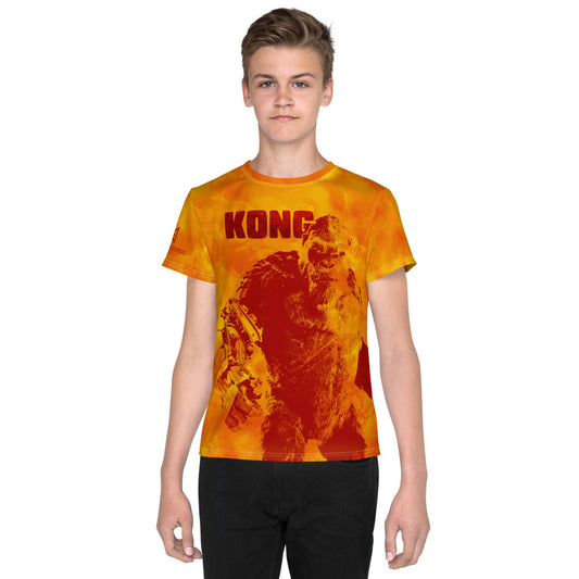 Godzilla x Kong Kong Fire Youth T-Shirt-2