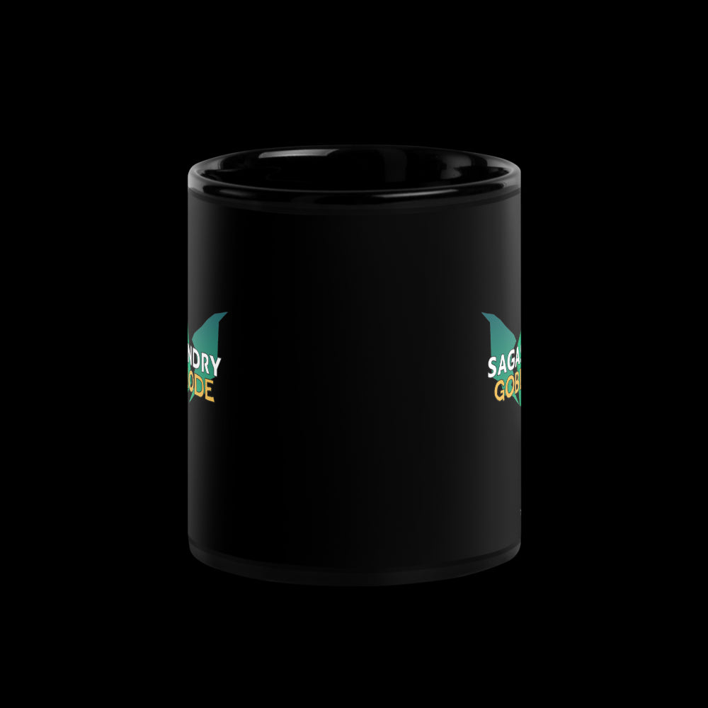 Sagas of Sundry: Goblin Mode Logo Black Mug