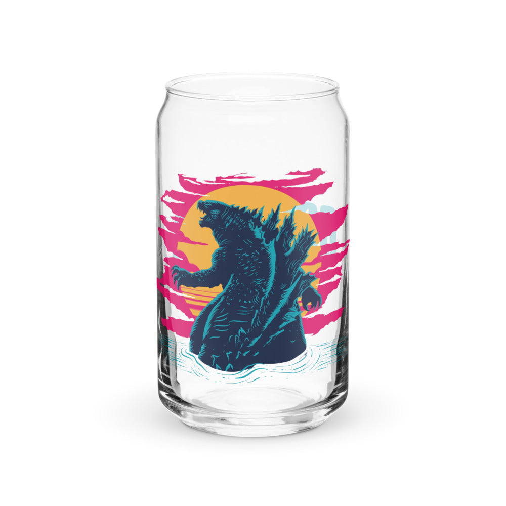 Godzilla x Kong Can Shaped Glass Set