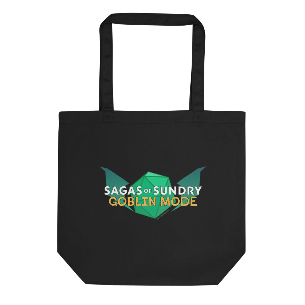 Sagas of Sundry: Goblin Mode Logo Eco Tote Bag