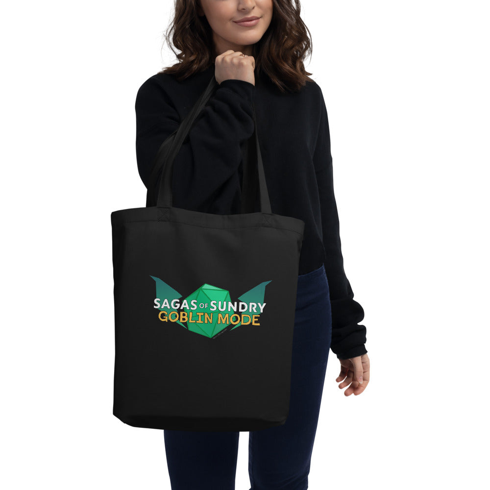 Sagas of Sundry: Goblin Mode Logo Eco Tote Bag