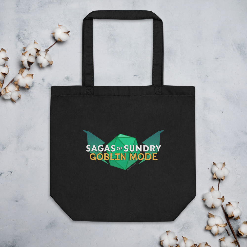 Sagas of Sundry: Goblin Mode Logo Eco Tote Bag