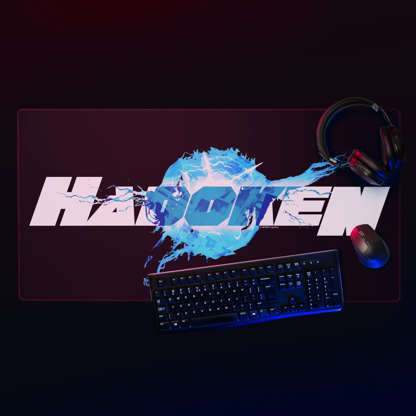 Street Fighter Mouse Pad Hadoken