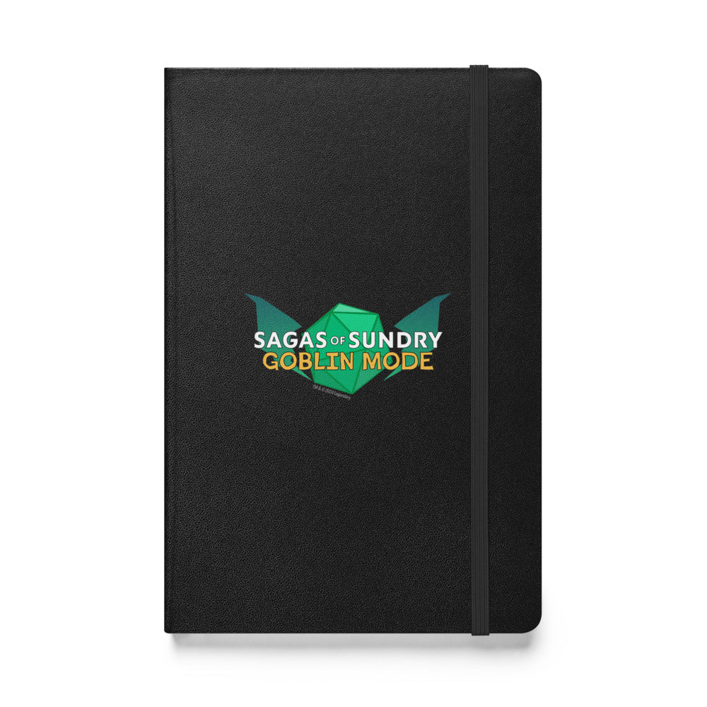 Sagas of Sundry: Goblin Mode Logo Hardcover Bound Notebook