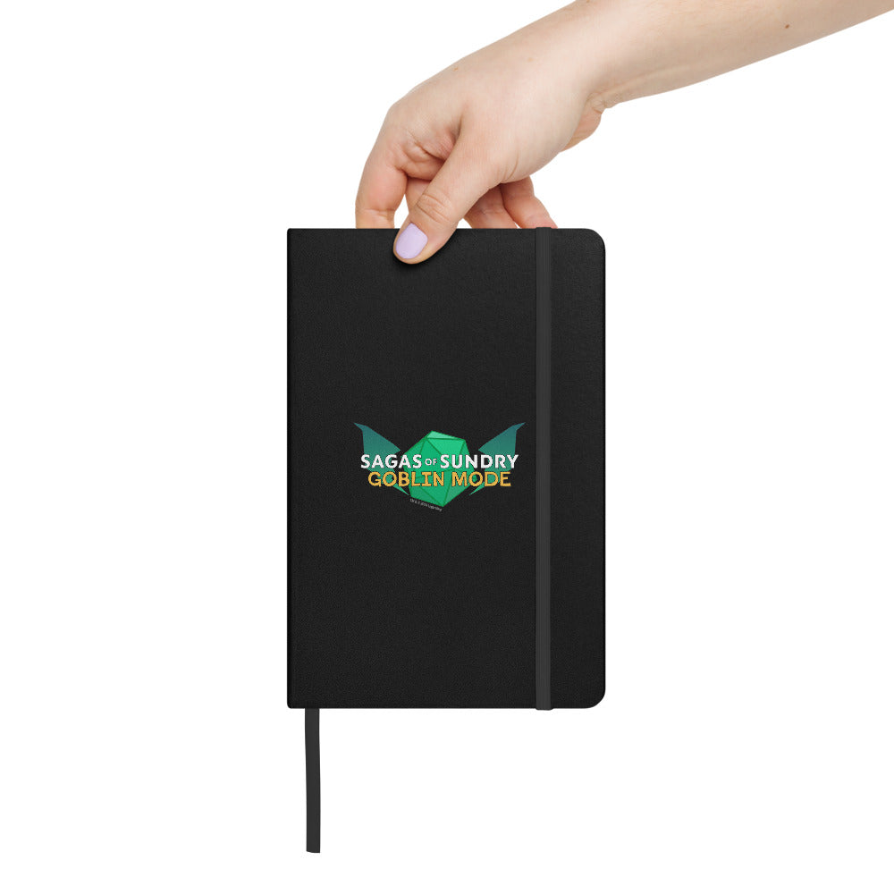 Sagas of Sundry: Goblin Mode Logo Hardcover Bound Notebook