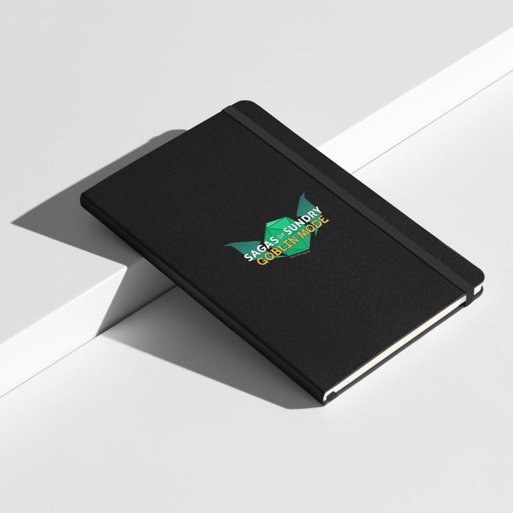 Sagas of Sundry: Goblin Mode Logo Hardcover Bound Notebook