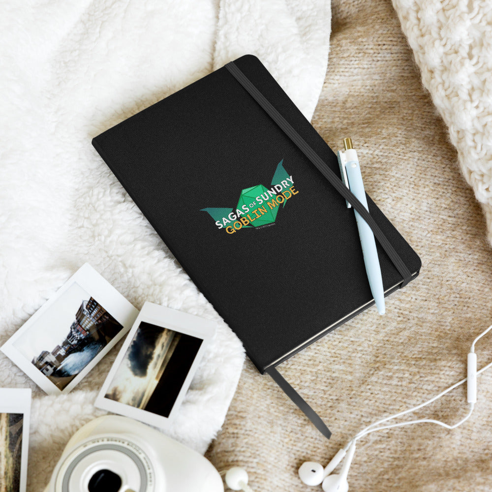 Sagas of Sundry: Goblin Mode Logo Hardcover Bound Notebook