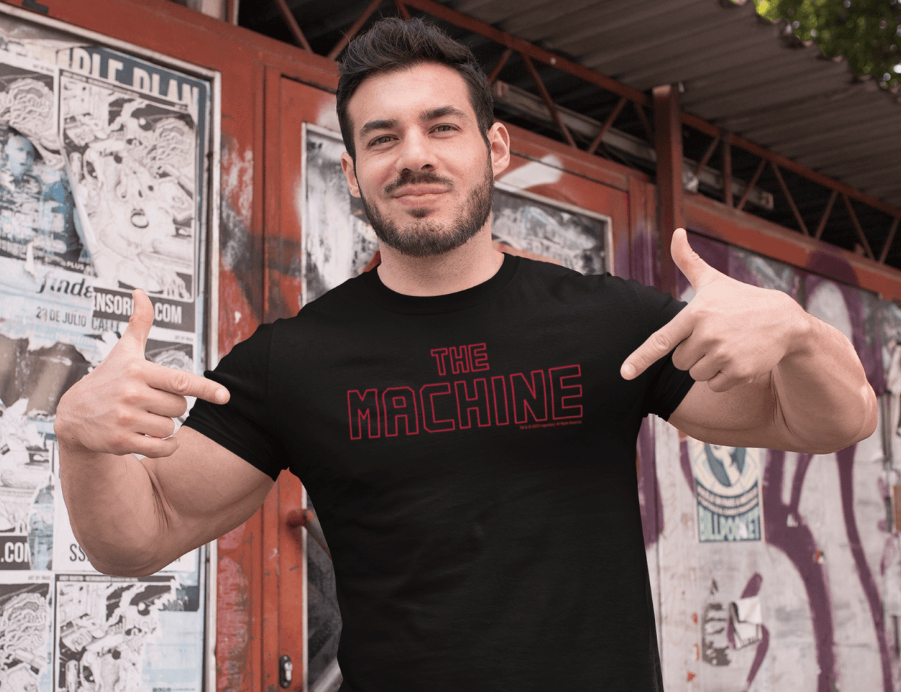 Link to /products/the-machine-logo-adult-short-sleeve-t-shirt